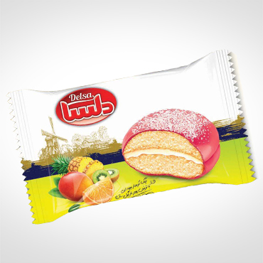 Creamy white cake with coconut