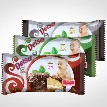 كيكة الکرة الکریمة الشوکولاتة المزدوجة